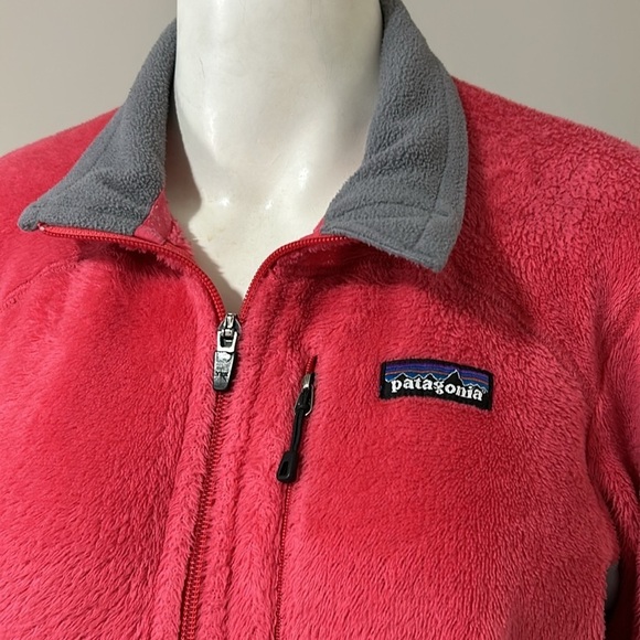 Patagonia Regulator R2 Fleece Full Zip Jacket Womens Small Pretty Pink Sz M - Picture 2 of 10